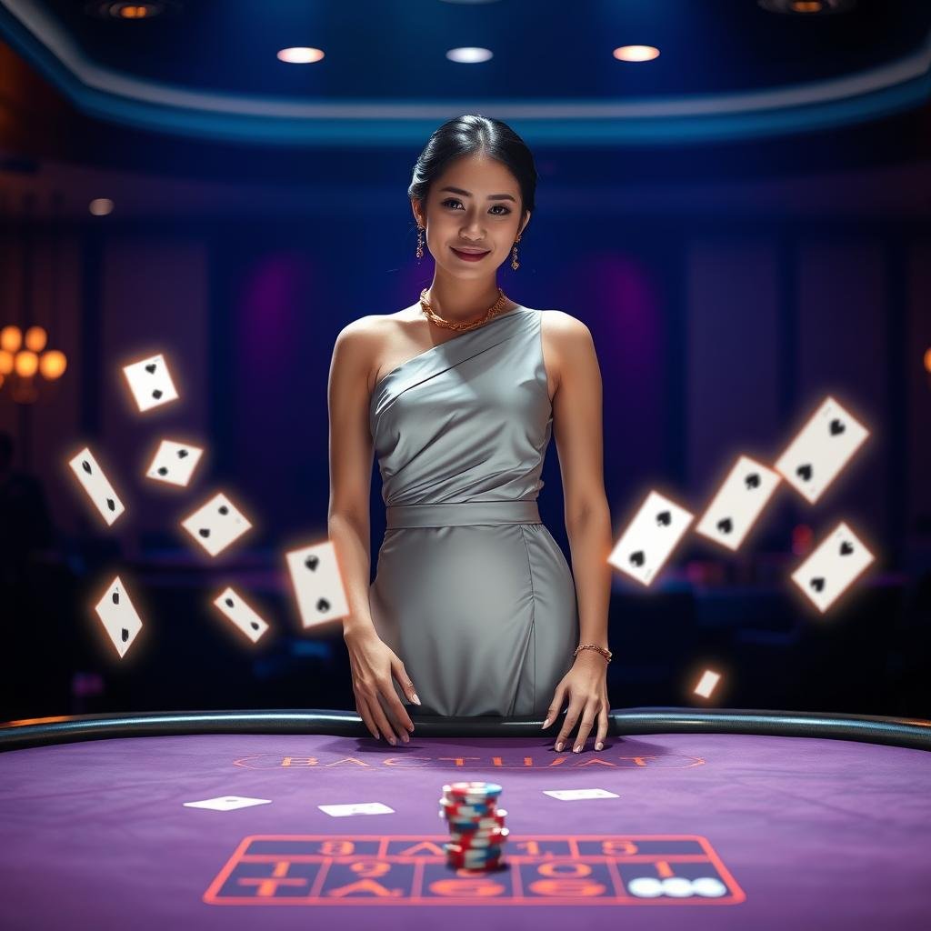 Live Direct Baccarat - No Delay, Two-Sided Betting, 24/7 Support casino representative