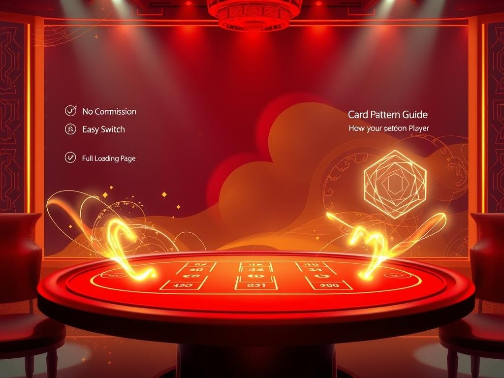 About Baccarat No Commission/Low Commission, Easy Switch, Full AE SA DG Houses, Fast Loading Page, Card Pattern Guide company
