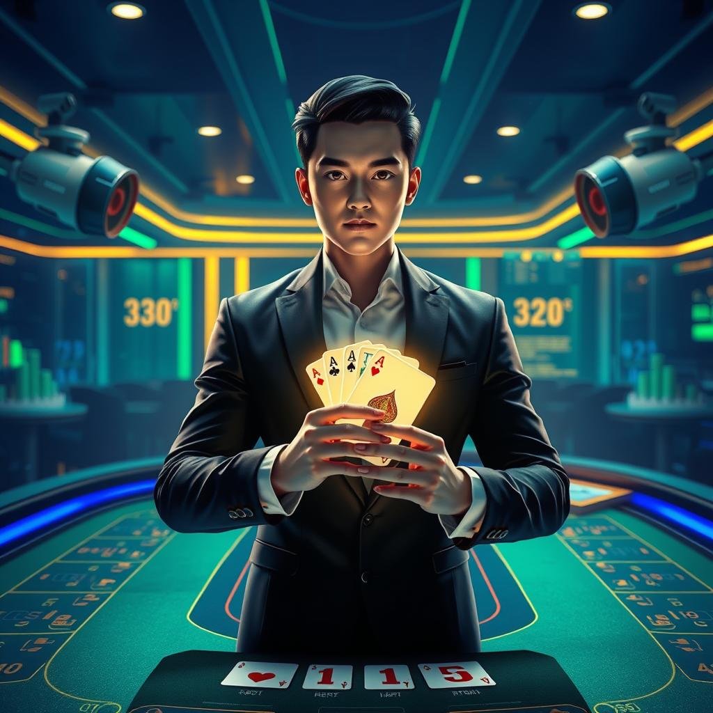 Multi-Angle Camera Baccarat, Easy Switch, Statistical Formula Support, Secure Verification System casino representative