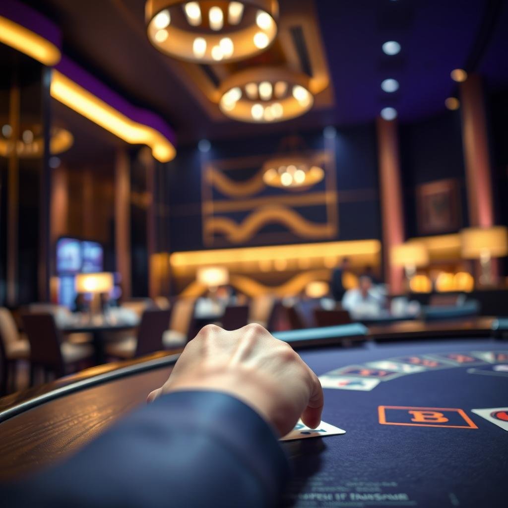 Baccarat No Commission/Low Commission, Multi-Table Mode, Speed Mode/No Commission Options, Demo Mode Available customer success background