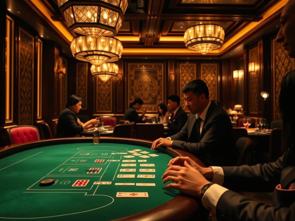 About Live Direct Baccarat, Low Minimums, Multiple Tables, Secure Encryption company