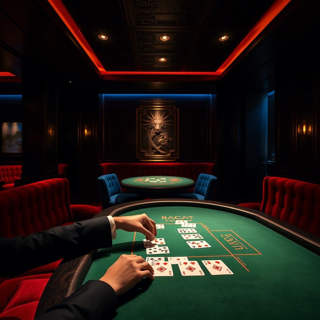 Live Baccarat Quality, Clear Stats, Instant Room Selection, Weekly Loss Rebate customer success background