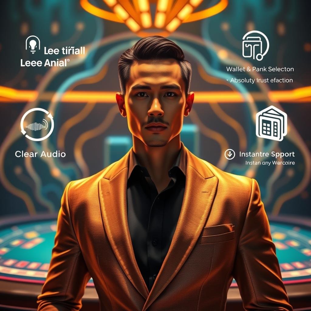 Real-Time Baccarat Betting, Clear Audio, Instant Room Selection, Wallet & Bank Support casino representative