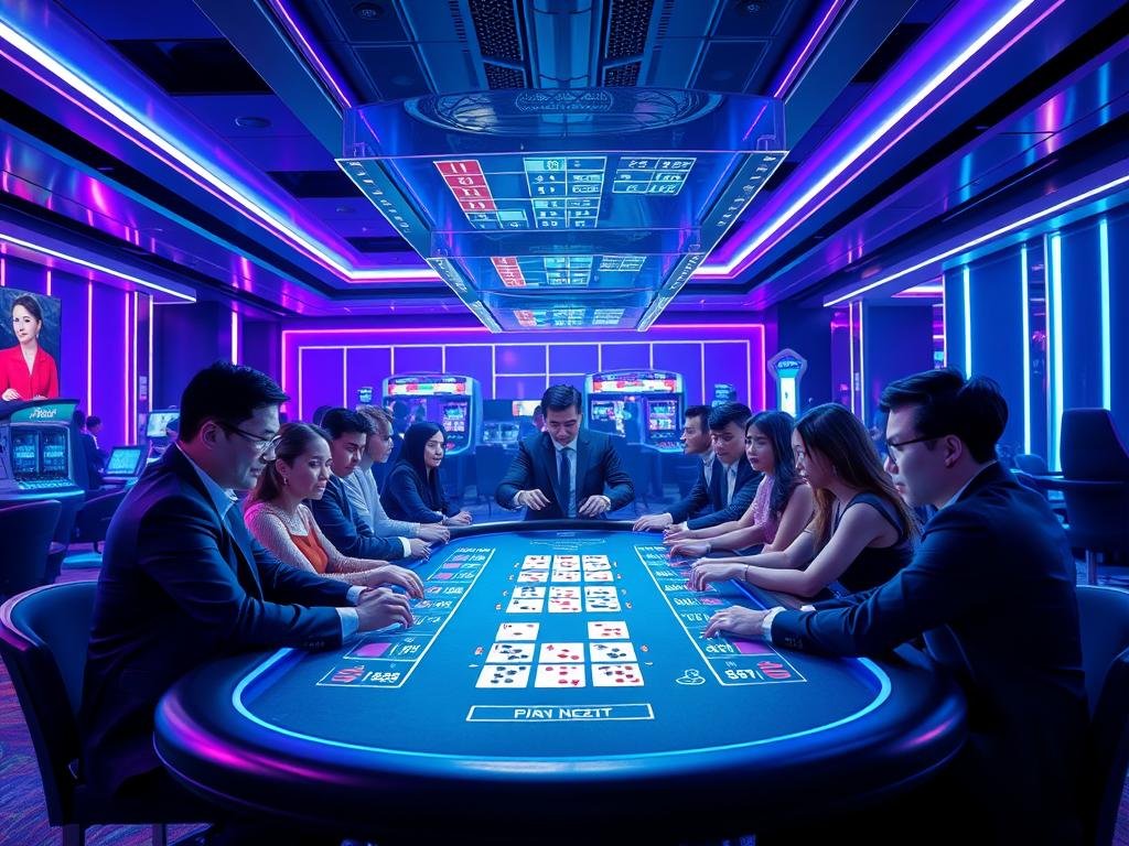 About Full-Scale Live Baccarat Casino, No Delay, AE, SA, DG Providers Complete, Friend Referral Commission company