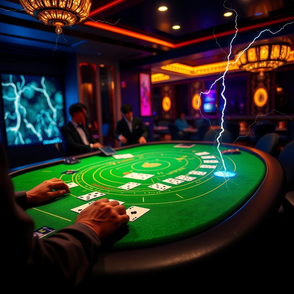 Live Baccarat Quality, Clear Statistics, Full Lightning Baccarat, Friend Referral Commission customer success background