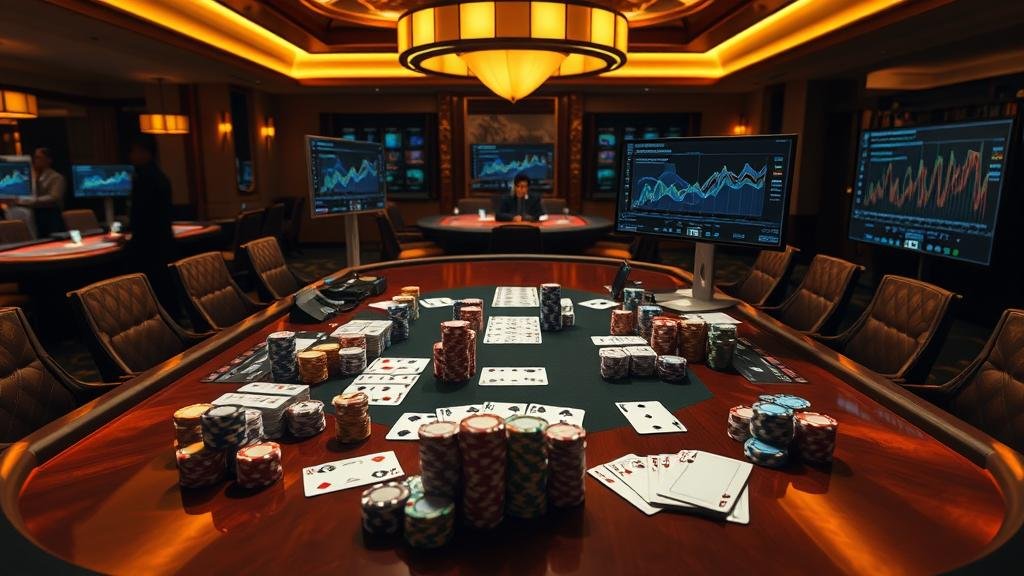 ทิวทัศน์ประเทศลาวพร้อมสัญลักษณ์หวย