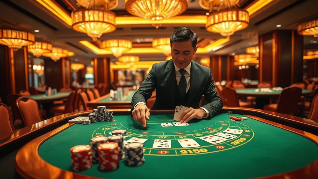 ตารางแสดงเค้าไพ่บาคาร่า