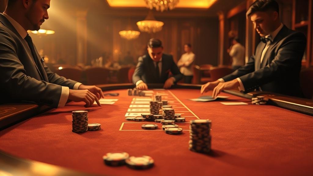 แผนภาพแสดงตารางสถิติและรูปแบบไพ่บาคาร่า