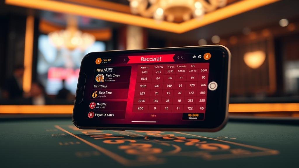 ตารางสถิติบาคาร่าพร้อมรูปแบบการแสดงผล