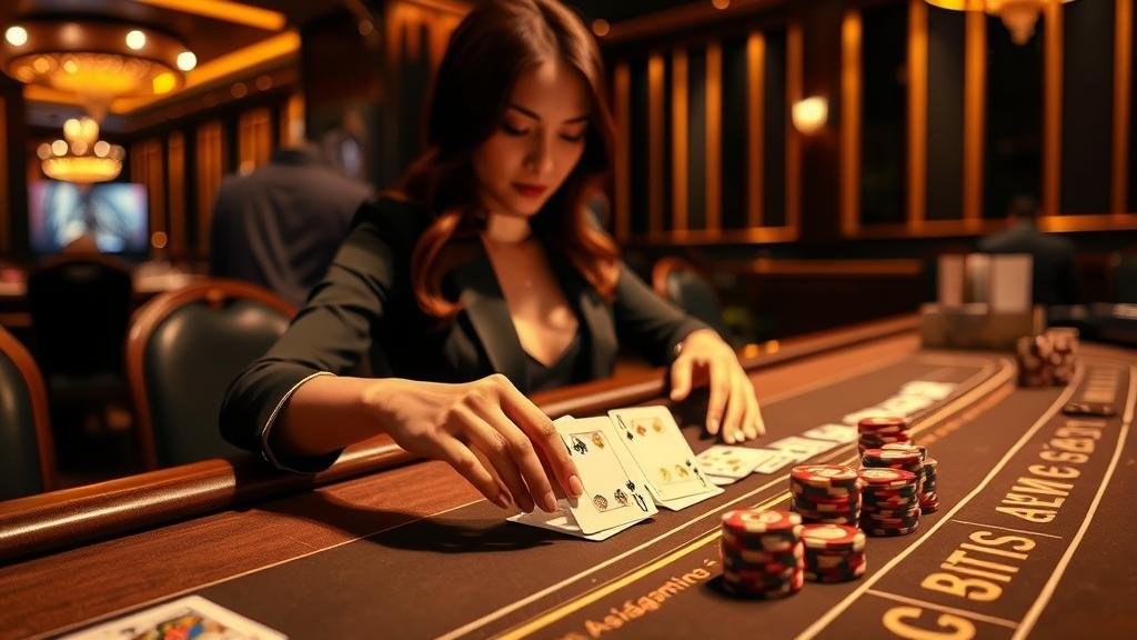 ตารางสถิติบาคาร่า AsiaGaming แสดงผล Big Road และ Bead Plate