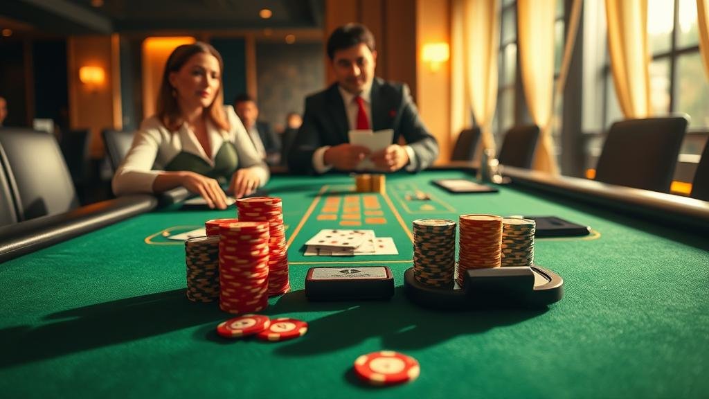 กราฟแสดงสถิติและเค้าไพ่บาคาร่า