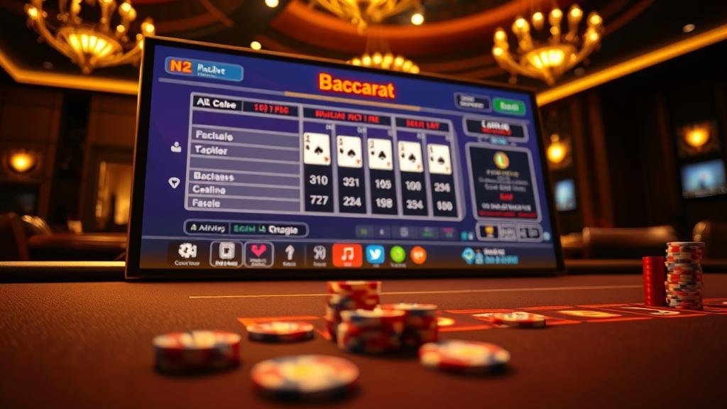 ตารางสถิติบาคาร่า Big Road และ Bead Plate