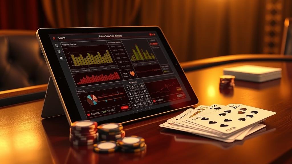 การวิเคราะห์สถิติโต๊ะคาสิโนบนเดสก์ท็อป
