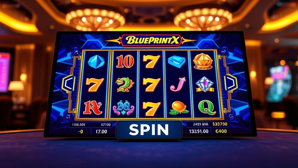 ตารางการจ่ายเงิน (Paytable) ของสล็อต BlueprintX