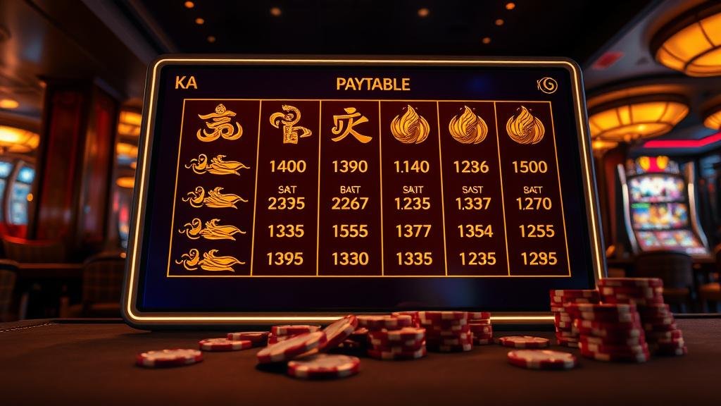 วิเคราะห์สล็อตKA: เช็คเพย์เทเบิลล่าสุด-คุมจังหวะ สู่แจ็คพอตโปรเกรสซีฟ