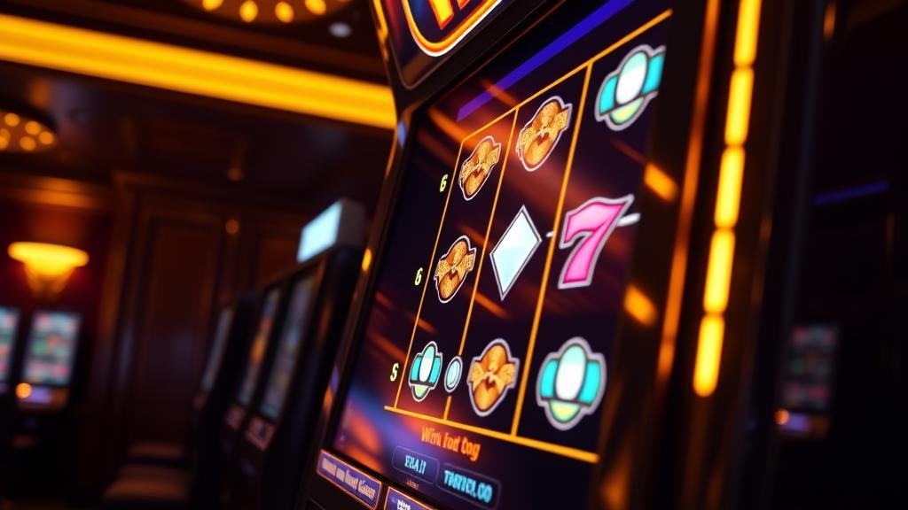 กราฟิกแสดงช่วงเวลาแห่งโชคในการเล่นสล็อต