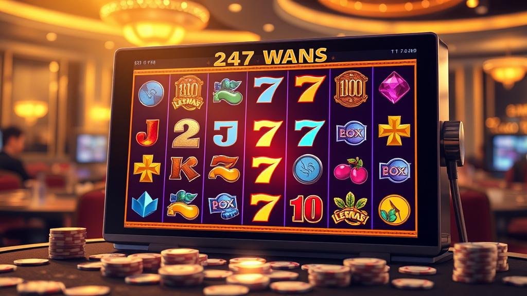 สัญลักษณ์ Wild ขยายในเกมสล็อต