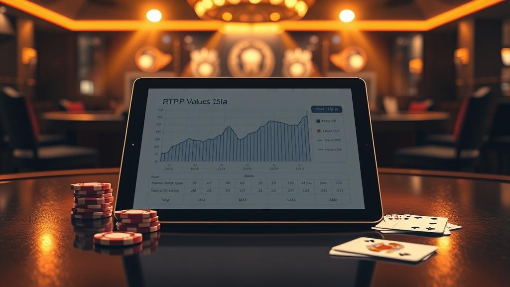 หน้าจอแสดงค่า RTP ของสล็อตออนไลน์