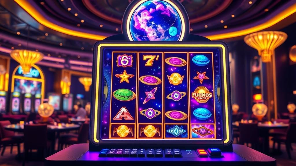 สล็อต Cascade พร้อมระบบวงล้อหล่น