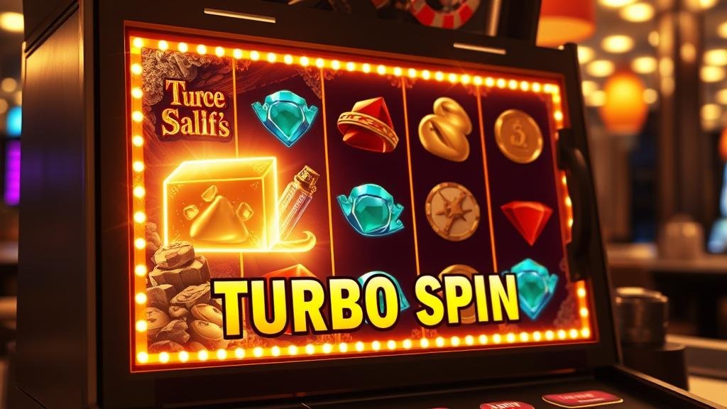 สล็อต TripleEdge พร้อมปุ่มหมุนเทอร์โบ