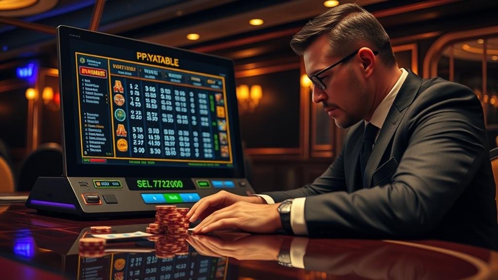 การปรับขนาดการเดิมพันบนหน้าจอเกมสล็อต