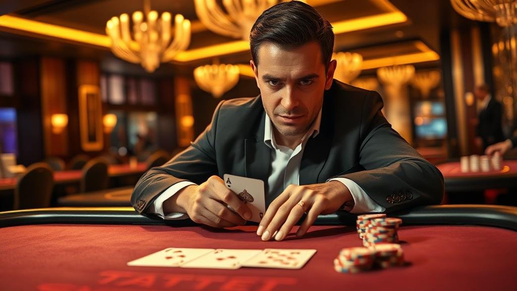 บรรยากาศการเล่นบาคาร่าสด