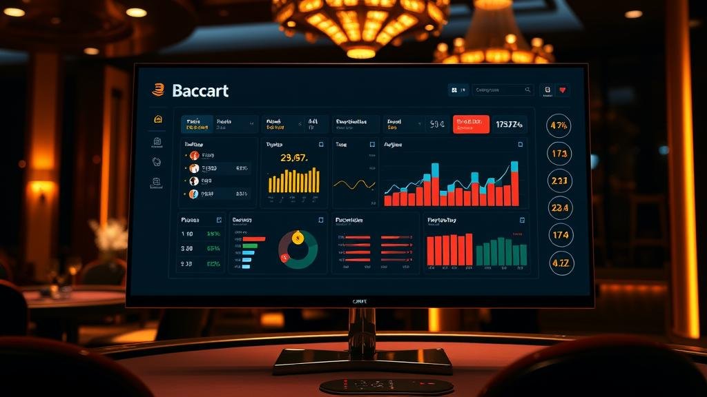 การใช้งานแดชบอร์ดบาคาร่าบนมือถือ
