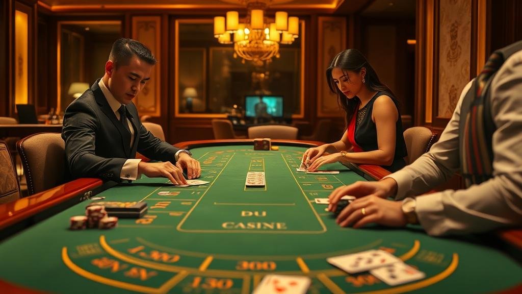 เปรียบเทียบห้องบาคาร่า DG และ Evo