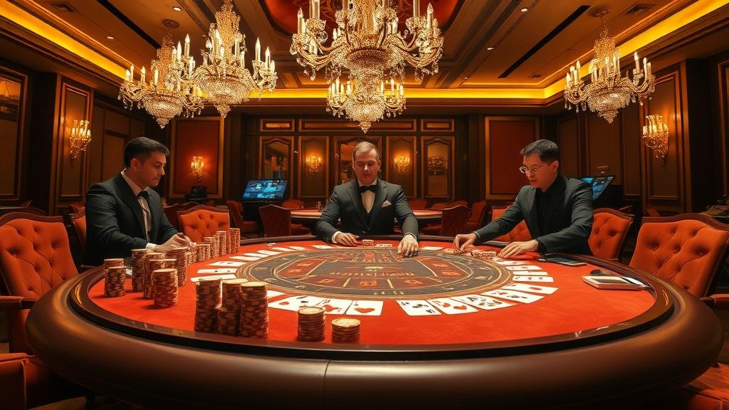 ผู้เล่นบาคาร่า VIP วางเดิมพันด้วยกลยุทธ์