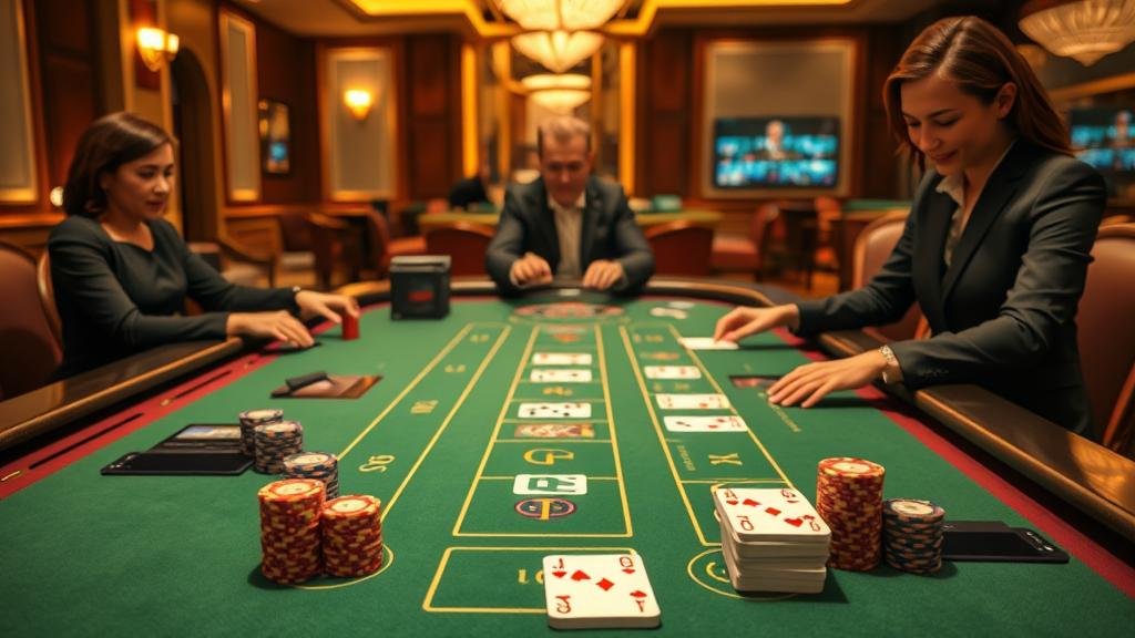 กราฟเส้นแสดงเค้าไพ่มังกรในบาคาร่า