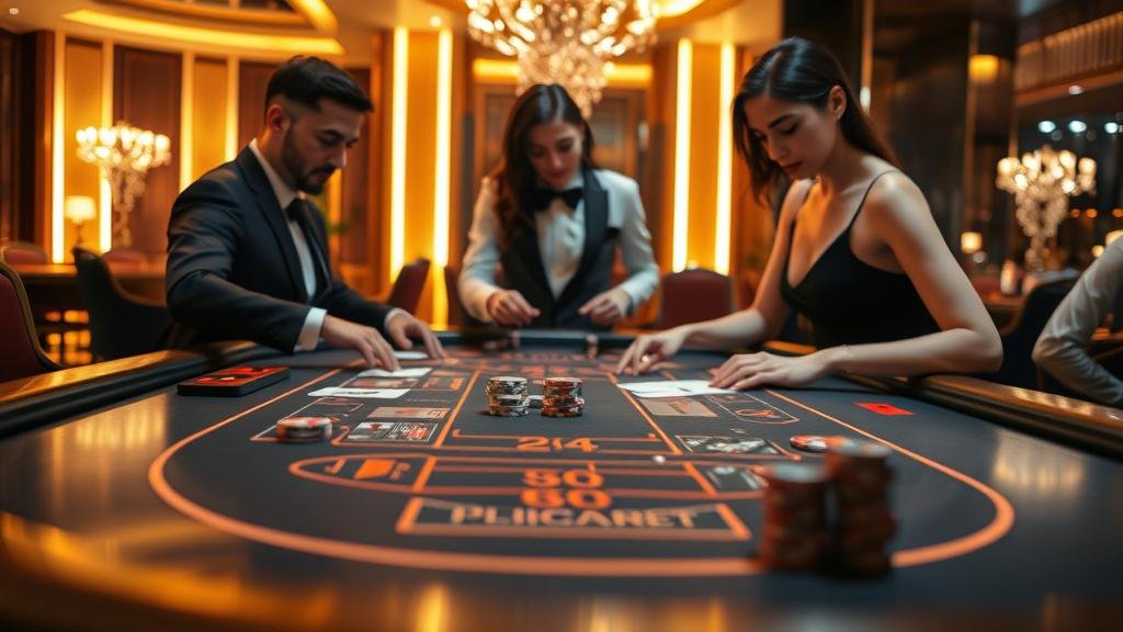 การอ่านเค้าไพ่บาคาร่า BBIN บนตาราง