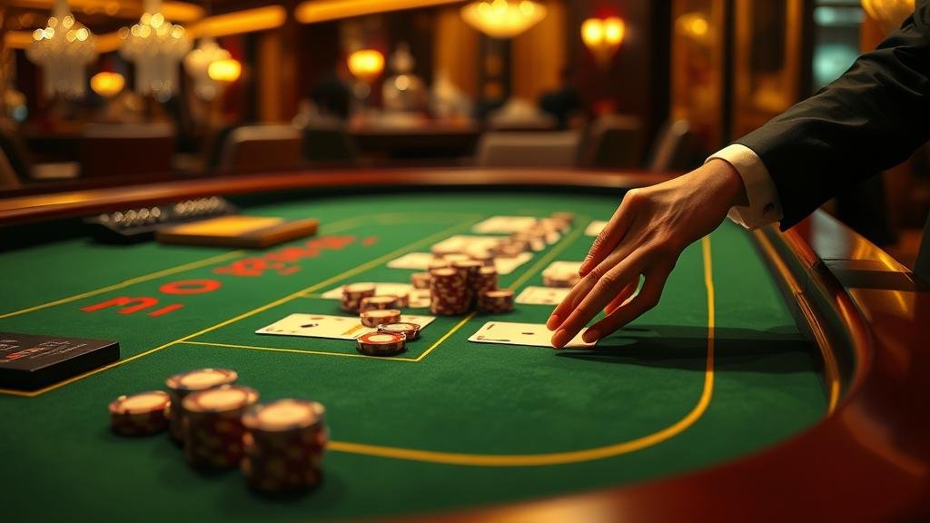 ตัวอย่างตารางไพ่บาคาร่าและเค้าไพ่