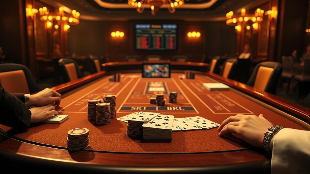 ภาพเปรียบเทียบกลยุทธ์การเดินเงินบาคาร่า