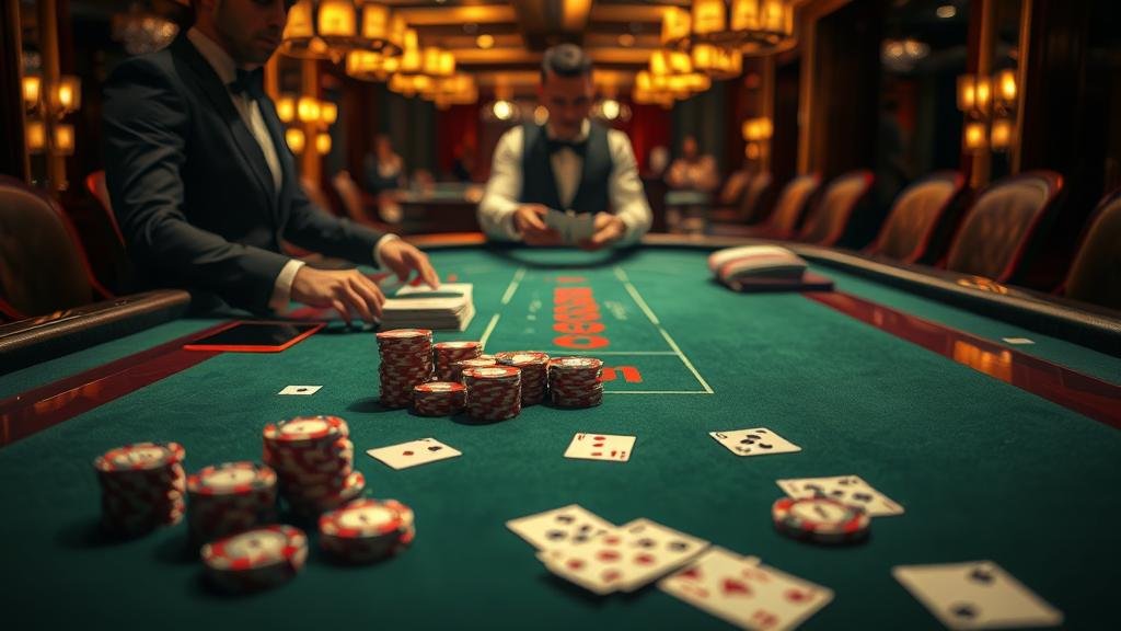 ตัวอย่างเค้าไพ่บาคาร่า