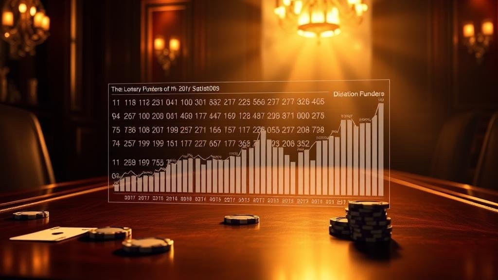 มือถือสลากกินแบ่งที่มีตัวเลขมงคล