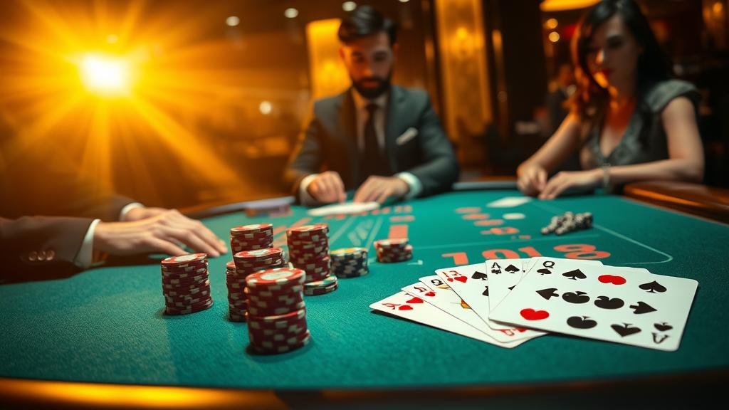 ตัวอย่างเค้าไพ่บาคาร่าแบบต่างๆ