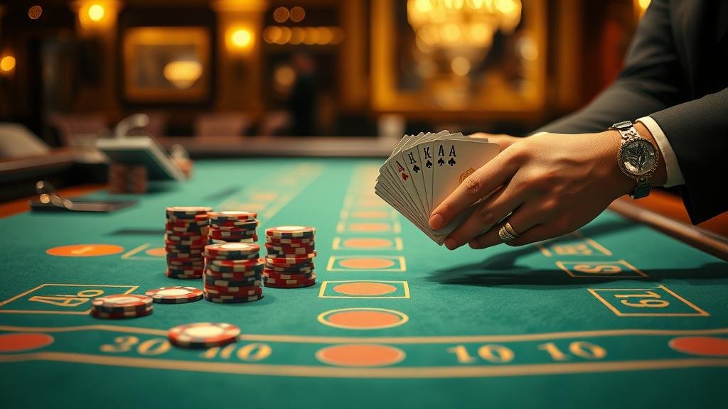 เค้าไพ่ลูกปัดบาคาร่า