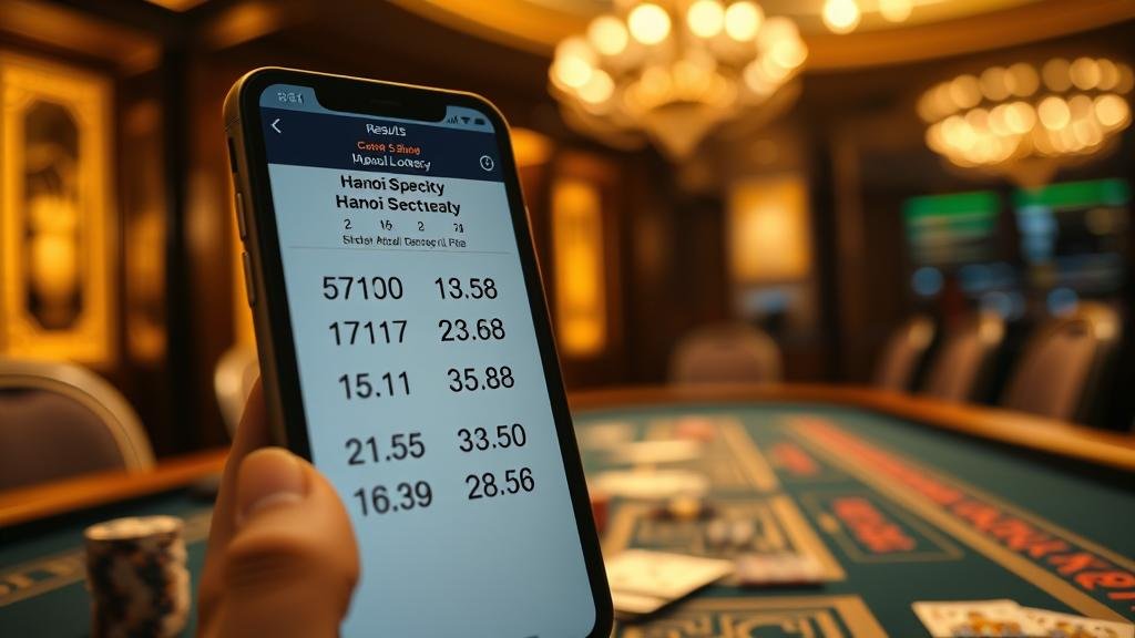 การวิเคราะห์หวยฮานอยพิเศษด้วยสถิติและสูตรคำนวณบนมือถือ