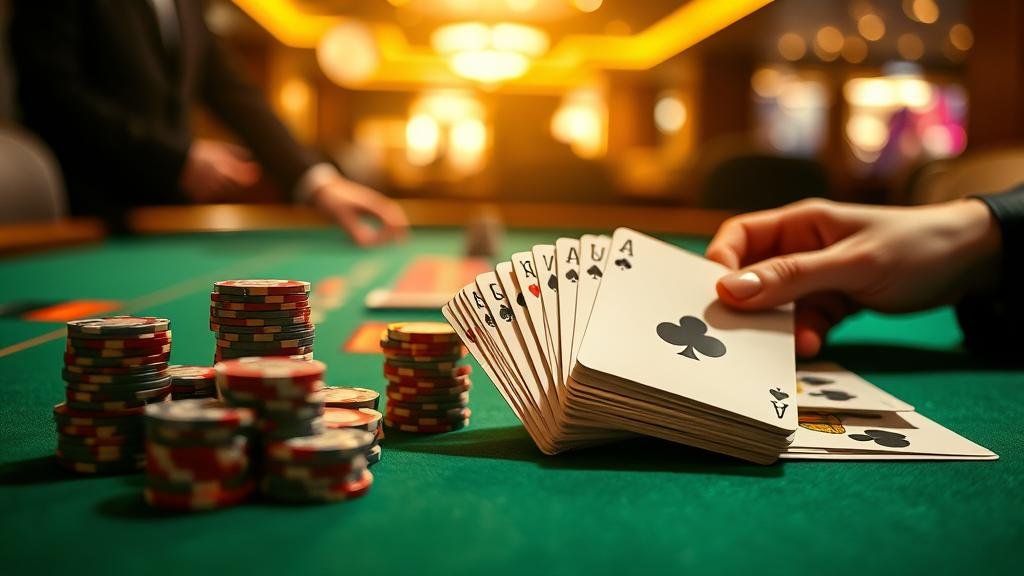 ภาพหน้าจอเกมบาคาร่าสดบนแท็บเล็ต