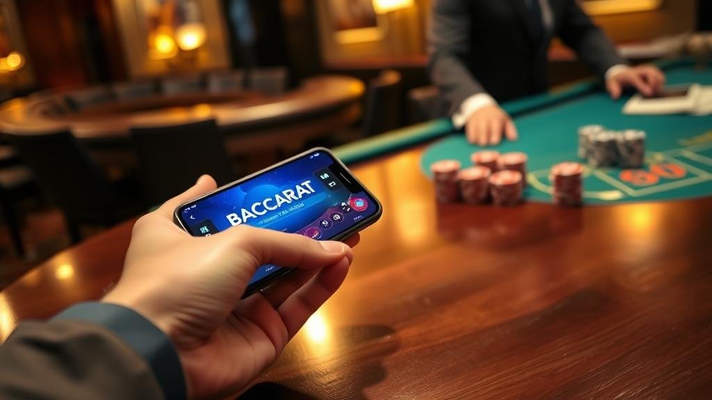 การวิเคราะห์สถิติและเค้าไพ่บาคาร่าบน iOS