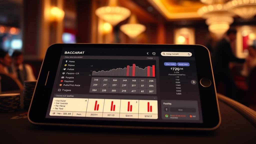 เปรียบเทียบหน้าจอ บาคาร่า Playtech และ Evo บน iOS