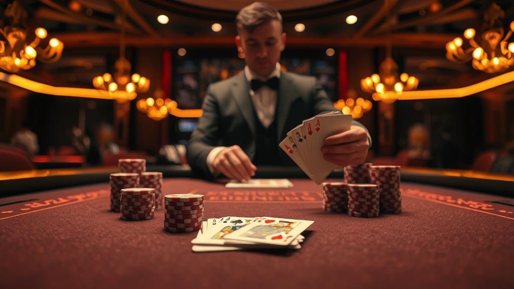 ตัวอย่างเค้าไพ่บาคาร่า