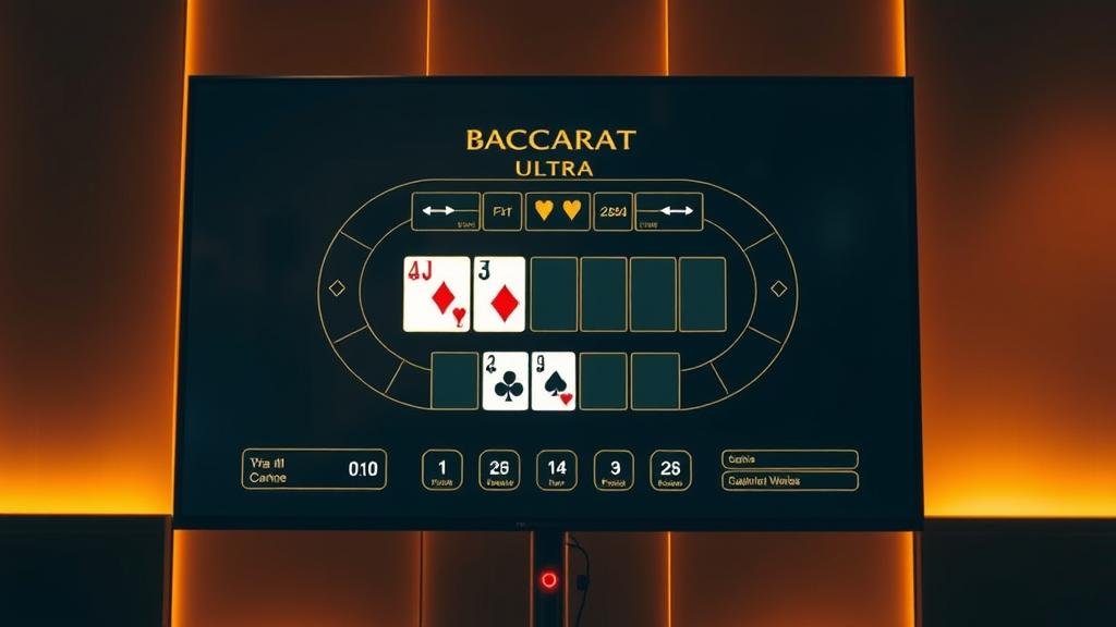 ตัวเลือกการเดิมพันที่หลากหลายใน บาคาร่า Ultra