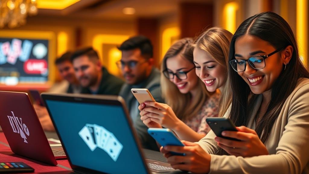 โต๊ะบาคาร่าพร้อมไพ่และสถิติ