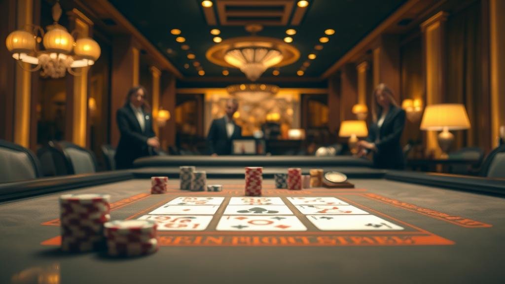 หน้าจอเกมบาคาร่าสดจากค่าย DreamGaming พร้อมสถิติและเค้าไพ่