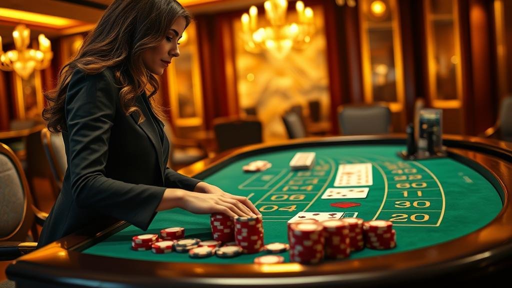 ภาพประกอบกลยุทธ์การเดินเงินในบาคาร่า