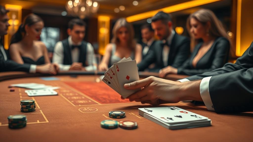 ตัวอย่างการออกผลไพ่บาคาร่าแบบสองติด