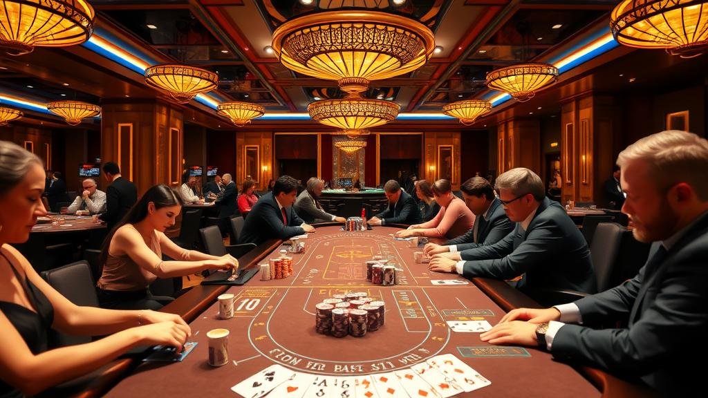 ตัวอย่างเค้าไพ่ถนนเล็ก บาคาร่า