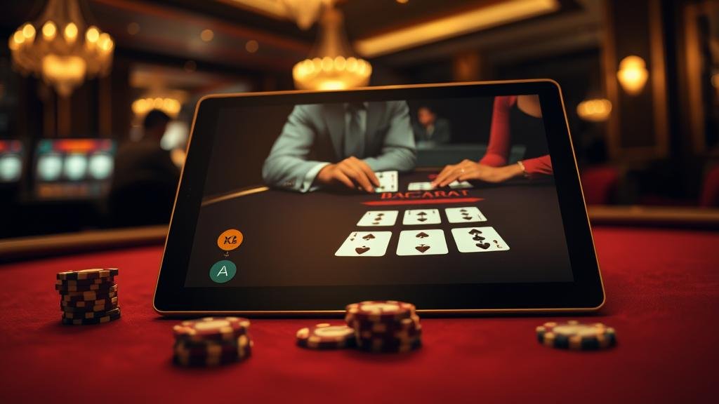 บาคาร่าสดเรียลไทม์: คู่มือเช็คสถิติและวิเคราะห์ไพ่บนแท็บเล็ตฉบับเข้าใจง่าย