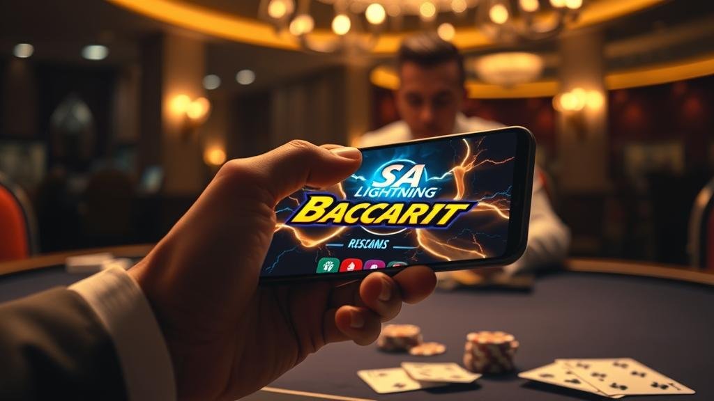 บาคาร่า SA สายฟ้า: ทริคดูสถิติบนมือถือ ตั้งเป้ากำไรฉบับงบสูง